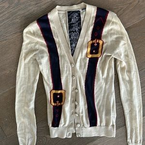 Super rad “vintage” LAMB by Gwen Stefani Grandpa Cardigan